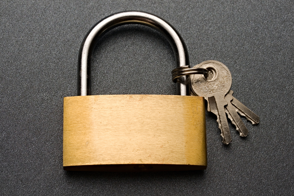 lock option for a storage unit padlock